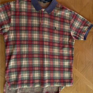Polo by Ralph Lauren Plaid Shirt - Red, Blue, and Cream